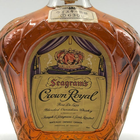 シーグラム クラウン ロイヤル 1968 750ml 40% Seagram's Crown Royal ウイスキー【E0】