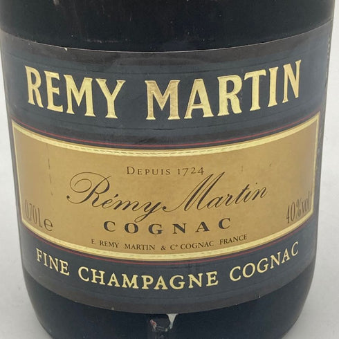 レミーマルタン VSOP ファインシャンパーニュ 旧旧ラベル 700ml 40% REMY MARTIN FINE CHAMPAGNE コニャック【F】