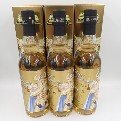 東京都限定◆アマハガン 聖闘士星矢 ゴールドセイント ウイスキーシリーズ タウラス アルデバラン 700ml 50% AMAHAGAN 3本セット【SKU】