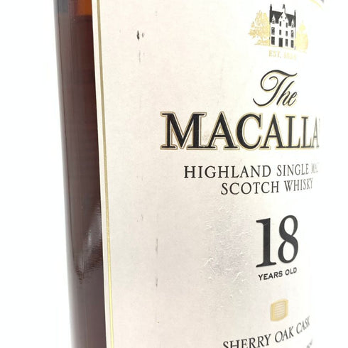マッカラン 18年 シェリーオークカスク 2019 700ml 43% The MACALLAN 箱無 【T4】