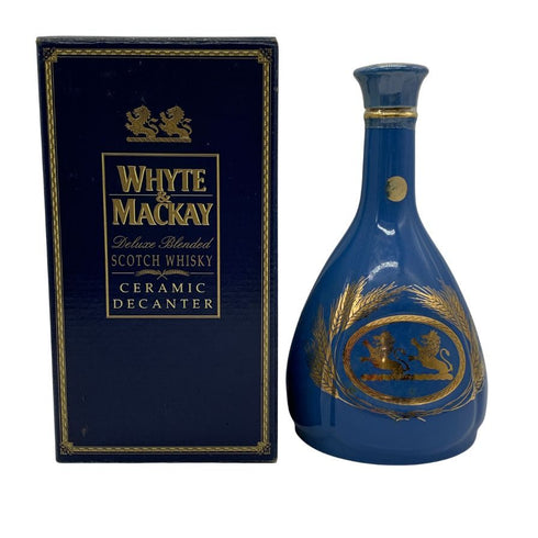 ホワイト&マッカイ セラミック デキャンタ 陶器 容量等記載なし WHYTE&MACKAY スコッチウイスキー1396g【H1】