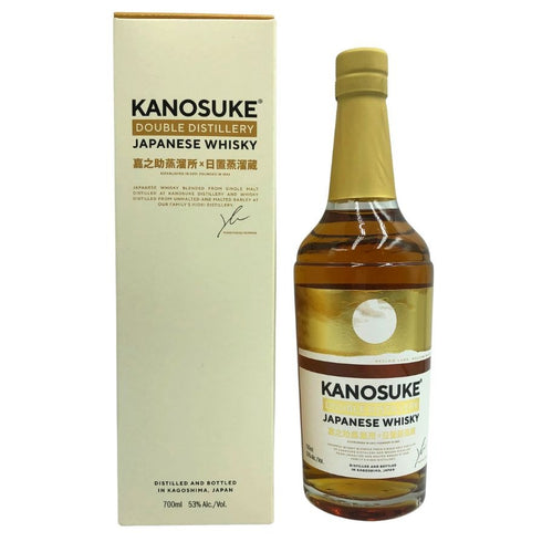 東京都限定◆嘉之助蒸留所×日置蒸留所 ダブルディスティラリー 700ml 53% KANOSUKE HIOKI 【G4】