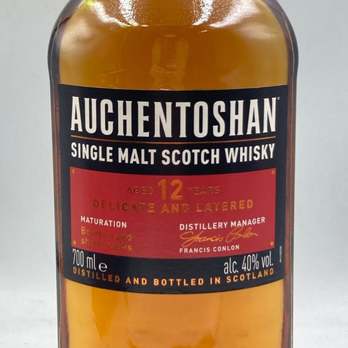 オーヘントッシャン 12年 700ml 40% AUCHENTOSHAN スコッチウイスキー【W4】