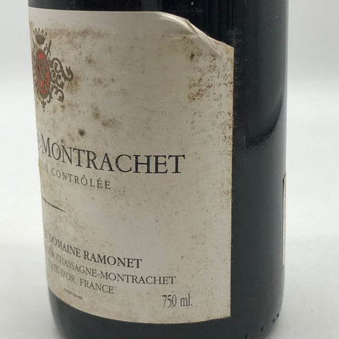 ドメーヌ・ラモネ シャサーニュ・モンラッシェ 1996 12% 750ml Domaine Ramonet Chassagne-Montrachet ブルゴーニュワイン【W4】