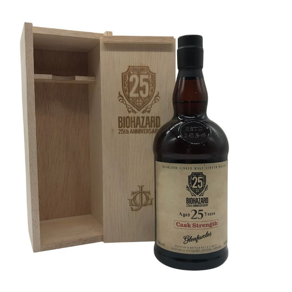 グレンファークラス 25年 カスクストレングス バイオハザード 25周年記念ボトル 700ml 51.6% GLENFARCLAS スコッチウイスキー【O2】