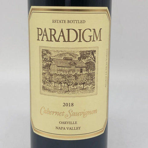 パラダイム カベルネ ソーヴィニヨン 2018 750ml 14.5% PARADIGM Cabernet Sauvignon カリフォルニアワイン【S】