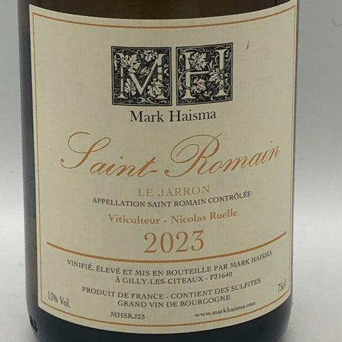 マーク ハイシマ サン ロマン ル ジャロン ブラン 2023 750ml 13% Mark Haisma 白ワイン【Q1】