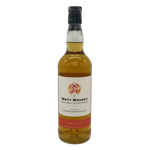 ワットウイスキー ハイランドシングルモルト 12年 2011 700ml 58.9% WATT WHISKY スコッチウイスキー【T1】