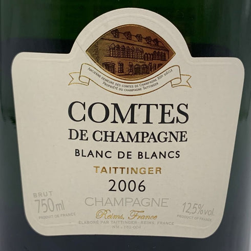 テタンジェ コント ド シャンパーニュ 2006 750ml TAITTINGER シャンパン【L2】