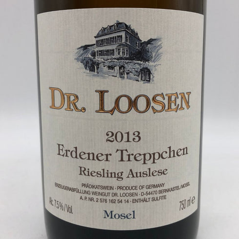 ドクター ローゼン エルデナー トレプヒェン アイスヴァイン リースリング 2013 750ml 7.5% Dr. Loosen Erdener Treppchen Eiswein Riesling 白ワイン【N2】