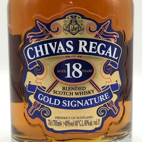 シーバスリーガル 18年 ゴールドシグネチャー 700ml 40% CHIVAS REGAL スコッチウイスキー【E4】
