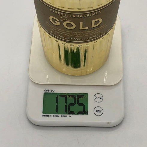 ゴールド 999.9 ファイネスト ブレンド ジン 1000ml 40% GOLD ジン【O0】