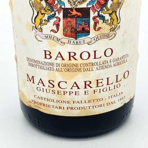 ジュゼッペ マスカレッロ バローロ リゼルヴァ モンプリヴァート 1992 750ml 13% GIUSEPPE MASCARELLO イタリアワイン【H1】