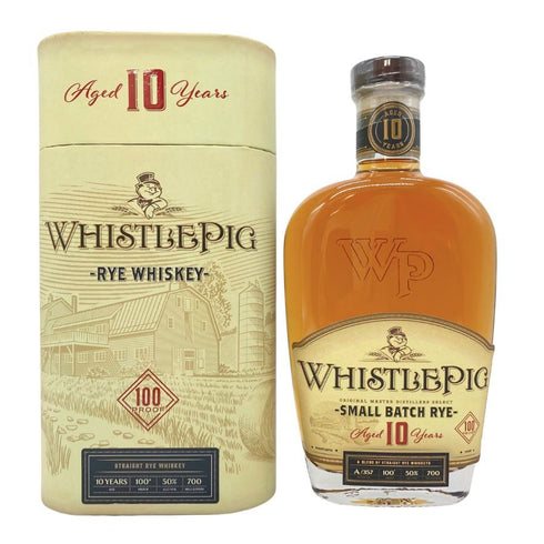 ホイッスルピッグ 10年 スモール バッチ ライ 700ml WHISTLEPIG 【R4】
