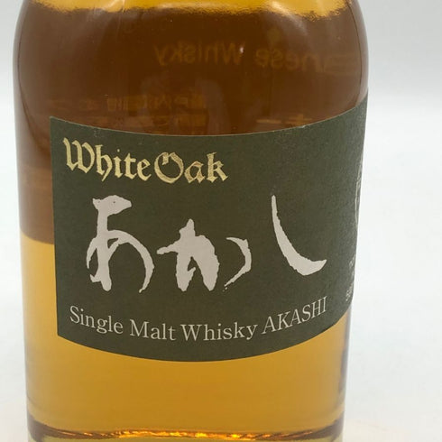 東京都限定◆あかし ホワイトオーク 500ml 40% AKASHI White Oak Special Blend 【I1】