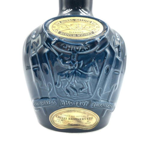 シーバス ブラザーズ ロイヤルサルート 21年 青陶器 700ml 40% Chivas Brothers ROYAL SALUTE 1378【W4】