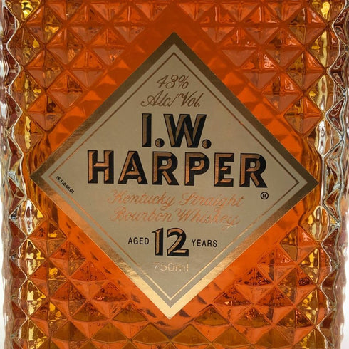 IW ハーパー 12年 旧ボトル 750ml 43% I.W.HARPER バーボン【A1】