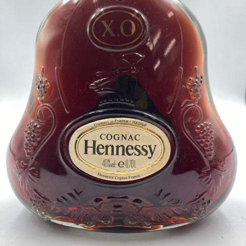 ヘネシーXO クリアボトル 金キャップ 700ml 40% Hennessy コニャック【E3】