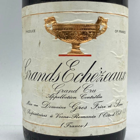 グロ フレール エ スール グラン エシェゾー グランクリュ 1989 750ml 13% Gros Frère et Soeur Grand Echezeaux Grand Cru ブルゴーニュワイン【F3】