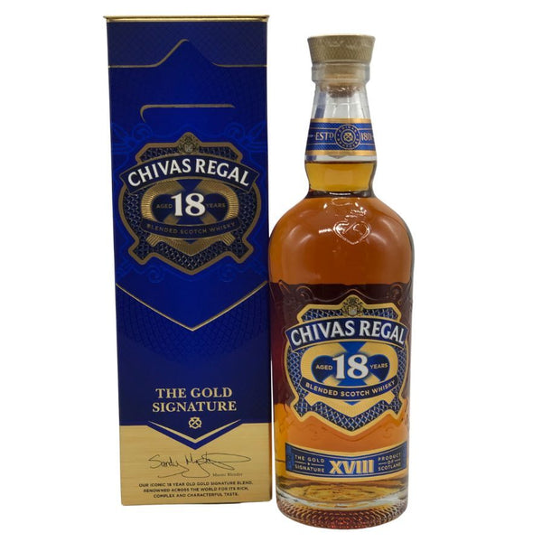 シーバスリーガル 18年 ゴールドシグネチャー 700ml 40% CHIVAS REGAL スコッチウイスキー【G4】