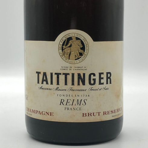 テタンジェ ブリュット レゼルヴ 旧ボトル 750ml 12% TAITTINGER BRUT RESERVE シャンパン【N4】