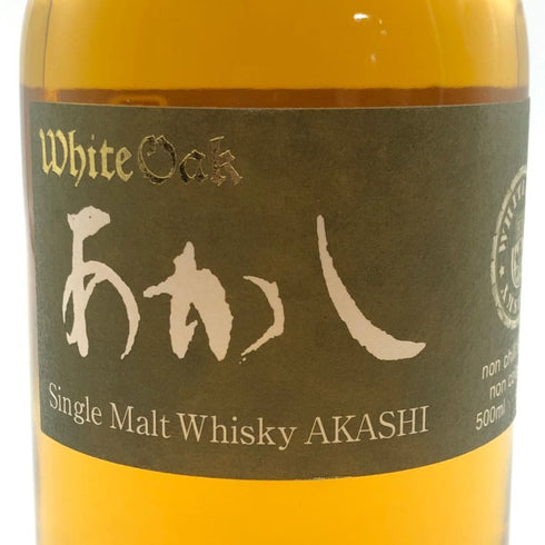 東京都限定◆あかし シングルモルトウイスキー 500ml 46% 【E1】