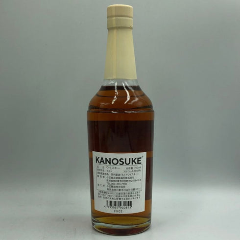東京都限定◆嘉之助蒸留所 ウイスキーメッセ 京都 2020-2025 バーボン レッドワインカスク 700ml 61% 箱付き 【Q2】