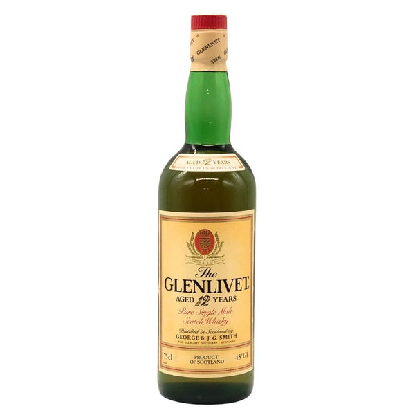 グレンリベット 12年 アンブレンデッド 赤アザミ 750ml 43% THE GLENLIVET スコッチウイスキー【A3】