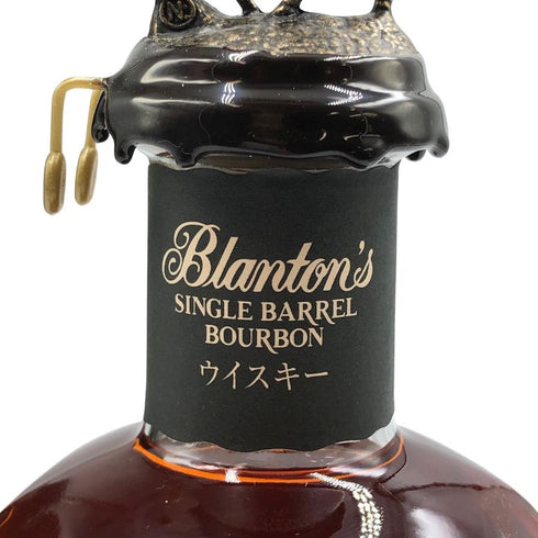 ブラントン シングルバレル ブラックラベル 2023 750ml 40% Blanton's SINGLE BARREL BLACK LABEL バーボン【H3】