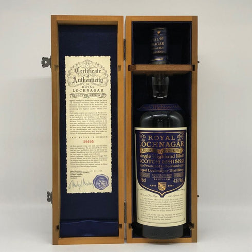 ロイヤルロッホナガー セレクテッドリザーブ 旧ボトル750ml 43% ROYAL LOCHNAGAR SELECTED RESERVE スコッチウイスキー【Z0】