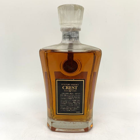 東京都限定◆サントリー クレスト 12年 響マーク 700ml 43% SUNTORY CREST 【G2】