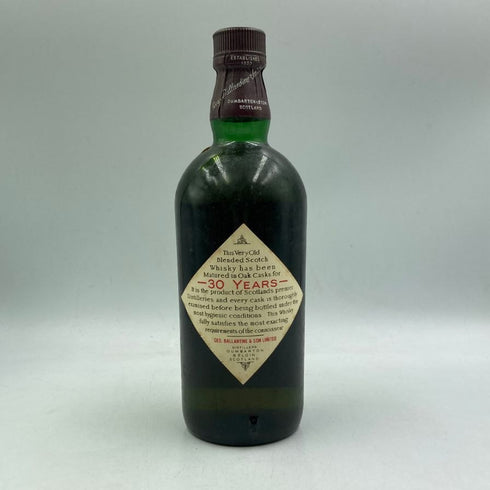 バランタイン 30年 ベリーオールド 青青紋章 赤キャップ 750ml 43% Ballantine's VERY OLD スコッチウイスキー【X4】