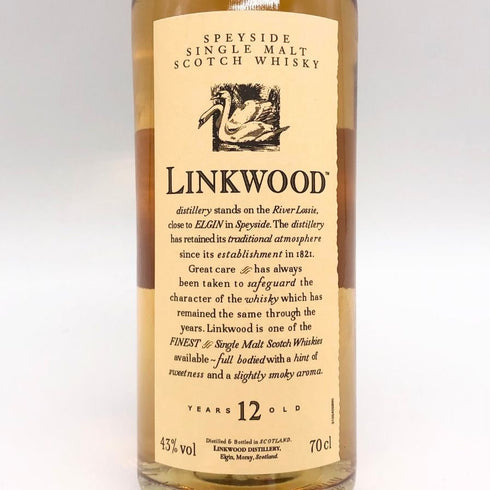 リンクウッド 12年 スペイサイド 花と動物シリーズ 700ml 43% LINKWOOD スコッチウイスキー【N4】