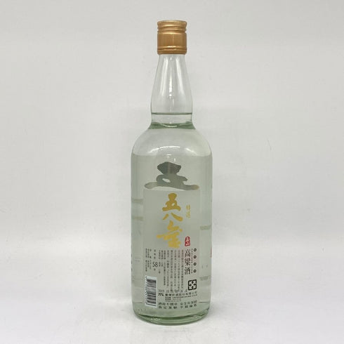 玉山 特選 五八金 高粱酒 750ml 58% KAOLIANG CHIEW 【S】