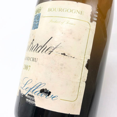 オリヴィエ ルフレーヴ モンラッシェ グラン クリュ 2007 750ml 13% Olivier Leflaive Montrachet Grand Cru 白ワイン【J4】