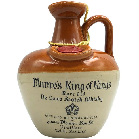 マンローズ キング オブ キングス レア オールド デラックス 陶器ボトル 750ml 43% Munros King of Kings スコッチウイスキー1579g【H3】