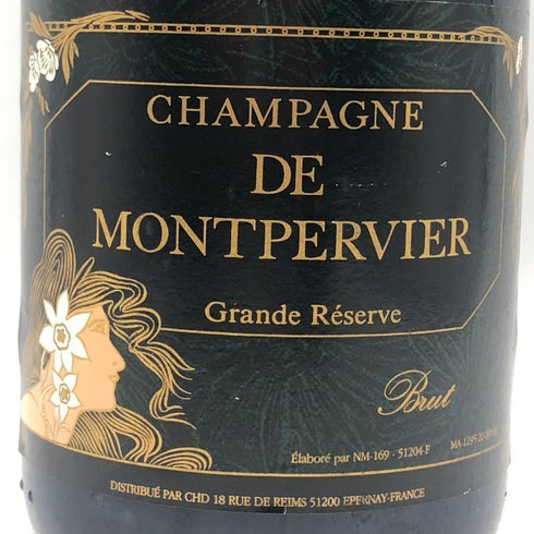 ド モンペリエ グランドリザーブ 750ml12% De Montpervier Grande Reserve シャンパン【P2】