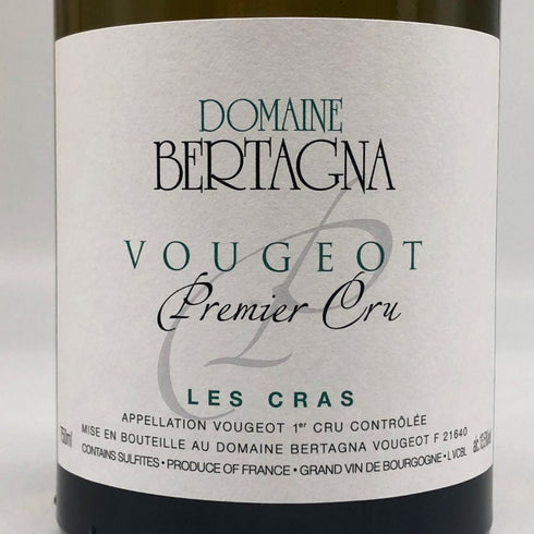 ドメーヌ ベルターニャ ヴージョ プルミエ クリュ レ クラ 2014 14% 750ml Dom. Bertagna Vougeot 1er Cru Les Cras 白ワイン【H1】