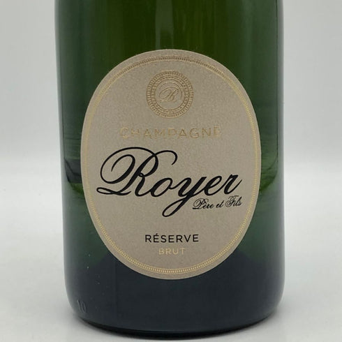 ロワイエ ペール エ フィス ブリュット レゼルヴ 12% 750ml Royer Pere et Fils スパークリングワイン【A4】