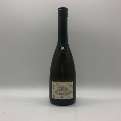 黒龍 無二 黒龍 2017 2022年9月 720ml 16.5% 日本酒- 純米大吟醸酒【X4】