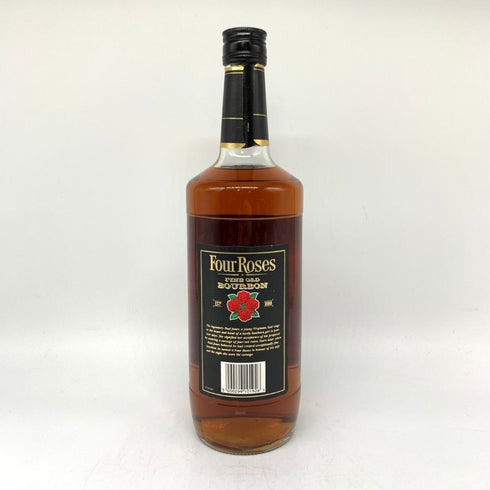 フォアローゼス ブラックラベル 1000ml 43% Four Roses バーボン【H2】