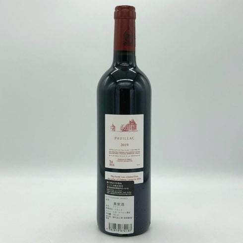 ポイヤック ド ラトゥール 2019 750ml 14% PAUILLAC DE LATOUR ボルドーワイン【V1】