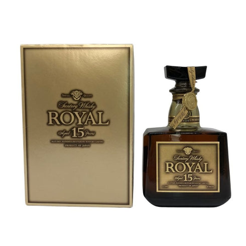 東京都限定◆サントリー ウイスキー ローヤル 15年 ゴールドラベル 750ml 43% SUNTORY WHISKY ROYAL 【N4】