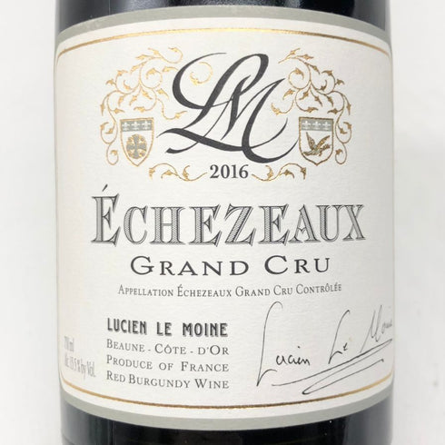 ルシアン ル モワンヌ エシェゾー グランクリュ 2016 750ml 13.5% LUCIEN LE MOINE ECHEZEAUX GRAND CRU ブルゴーニュワイン【D2】