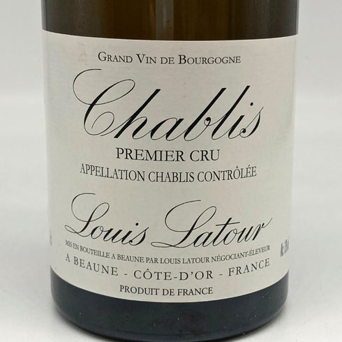 ルイ ラトゥール シャブリ プルミエクリュ 2022 750ml 13% Louis Latour Chablis 1er Cru 白ワイン【I4】
