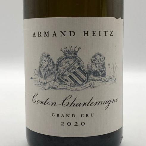 アルマンハイツ コルトンシャルルマーニュ グランクリュ 2020 750ml 13% Armand Heitz Corton Charlemagne Grand Cru 白ワイン【V4】