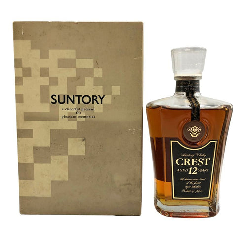 東京都限定◆サントリー クレスト 12年 響マーク 700ml 43% SUNTORY CREST 【P2】