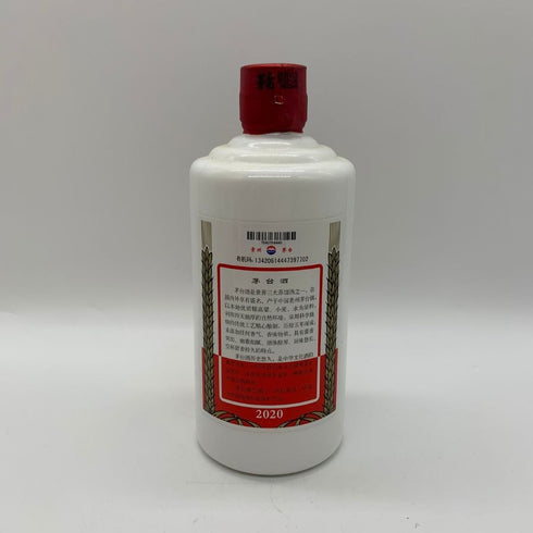 貴州茅台酒 マオタイ酒 天女ラベル 2020 53% 500ml KWEICHOW MOUTAI 中国酒955g【F0】