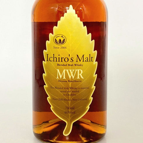 東京都限定◆ベンチャーウイスキー イチローズモルト MWR ミズナラウッドリザーブ 700ml 46% Ichiro's Molt 【C1】