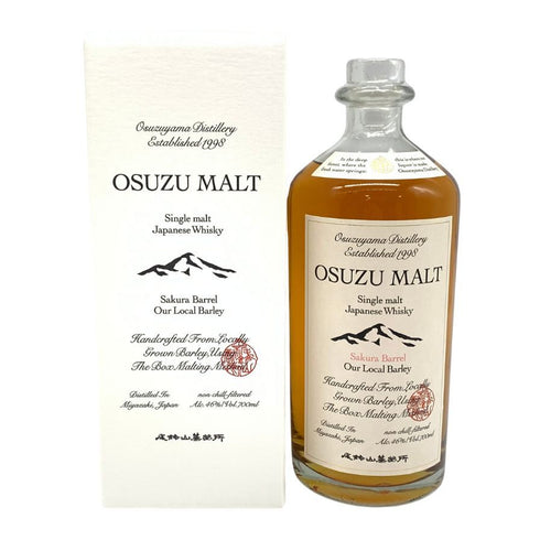東京都限定◆尾鈴山蒸留所 オスズモルト サクラバレル 700ml 46% OSUZU MALT SAKURA Barrel 【D4】